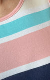 S-L Super Soft Different Colors Striped Sleeveless Top