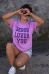 PREORDER - Jesus Loves You Graphic Tee