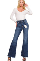 Zenana “Say Drake” High Rise Bell Bottom Jeans