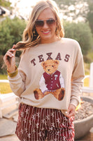 PREORDER - Jess Lea Benny The Bear Texas Pullover