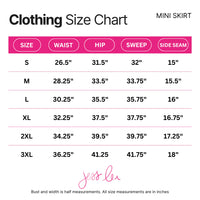 PREORDER - Jess Lea Safari Chic Mini Skirt