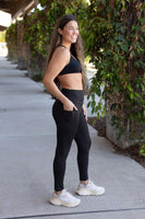 Julia Rose Luxe Athletic Full Length Leggings