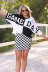 PREORDER - Jess Lea Huddle Up Color Block Top - Black