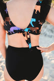 PREORDER - L XL Jess Lea Stay In Paradise Two Piece Swimsuit