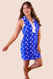 PREORDER - Jess Lea Everyday Zipper Dress, Blue Floral