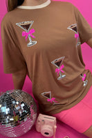 PREORDER - Jess Lea Espresso Martini Oversized Tee