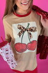PREORDER - Jess Lea Cherry Sweet Oversized Tee