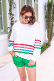 Jess Lea Out Of Town Sequin Pullover