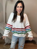 Jess Lea Out Of Town Sequin Pullover