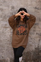 PREORDER - My Sight Is Always On Jesus Graphic Sweatshirt