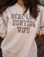 PREORDER - Real Life Hunting Wife Graphic Tee or Sweatshirt