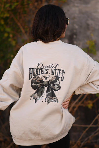 PREORDER - Deserted Hunters Wives Social Club  Graphic Tee or Sweatshirt