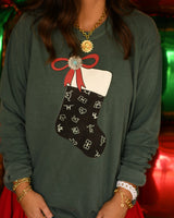 PREORDER - Branded Stocking Tee Short or Long Sleeve