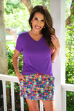 PREORDER - Jess Lea Basic Tee - Purple
