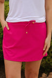 PREORDER - Jess Lea Solid Raspberry Skort