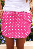 PREORDER - Jess Lea Pink Polka Dot Skort