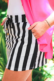 PREORDER - Jess Lea Runway Stripes Skort