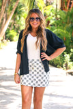 PREORDER - Jess Lea Checkmate Chic Checkered Skort