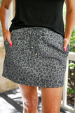 PREORDER - Jess Lea Smokey Leopard Skort