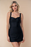 Black Swim Dress with Built In Shorts