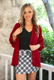 PREORDER - Jess Lea Midnight Plaid Skort