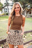 PREORDER - Jess Lea Petal Spots Leopard Skort