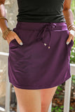 PREORDER - Jess Lea Solid Mulberry Skort