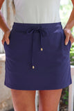 PREORDER - Jess Lea Solid Navy Skort