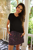 PREORDER - Jess Lea Ellie Plaid Skort