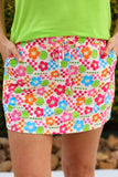 PREORDER - Jess Lea Check The Tropics Skort
