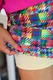 PREORDER - Jess Lea Happy Houndstooth Skort