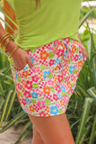 PREORDER - Jess Lea Check The Tropics Skort
