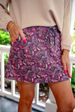 PREORDER - Jess Lea Berry Paisley Skort