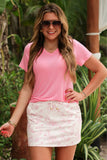 PREORDER - Jess Lea Chloe Camo Pink Skort