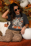 PREORDER - Fall Florals & Pumpkins Graphic Tee in Youth & Adult