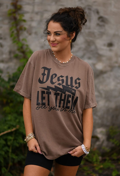 PREORDER - Jesus Let Them Graphic Tee