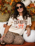 PREORDER - Thankful Leaves Bow Graphic Tee