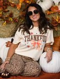 PREORDER - Thankful Leaves Bow Graphic Tee