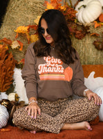 PREORDER - Give Thanks Retro Tee Short or Long Sleeve