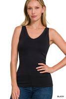 S-XL Reversible 2 Way Tank Top - 4 Colors