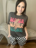 Mama Leopard Bolt Tee