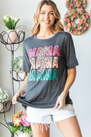 Mama Leopard Bolt Tee