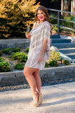 PREORDER - M L Jess Lea Running Wild Snake Dress