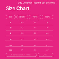 Jess Lea Day Dreamer Pleated Set