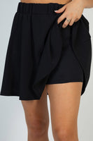 🔥HALF OFF SALE🔥High Waisted Black Skort