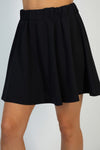 🔥HALF OFF SALE🔥High Waisted Black Skort