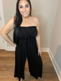 M - Cinched Tied Jumpsuit