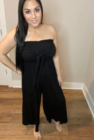 M - Cinched Tied Jumpsuit