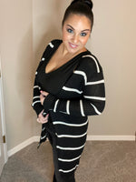 XXL Jess Lea Amber Lightweight Striped Cardigan