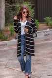 XXL Jess Lea Amber Lightweight Striped Cardigan